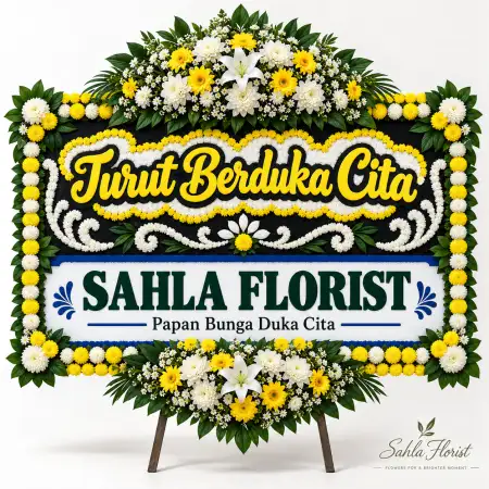 Papan Bunga Duka Sanur
